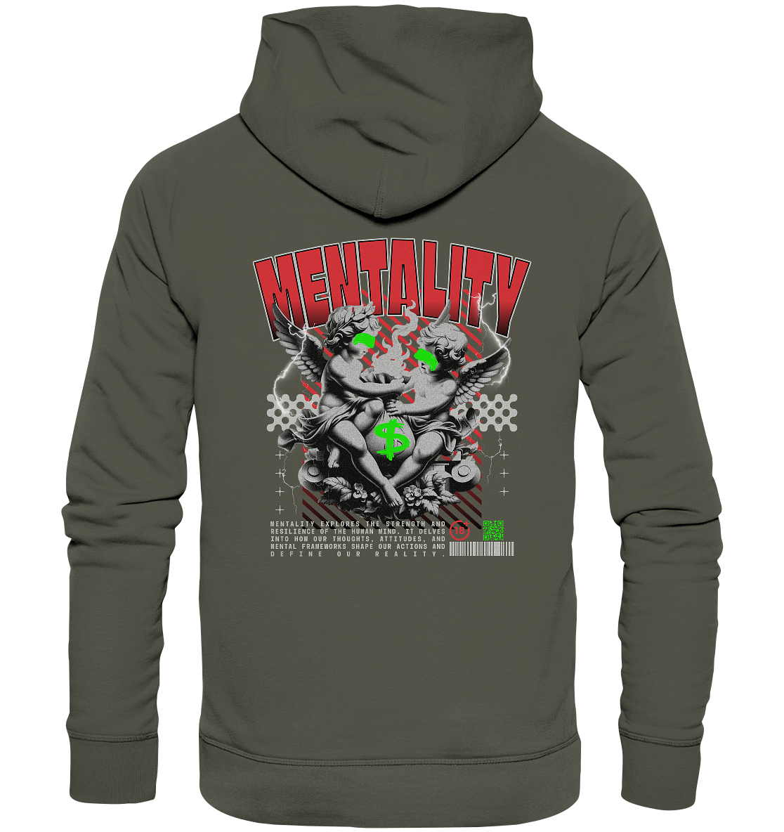 Trashball "Mentality" - Organic Hoodie