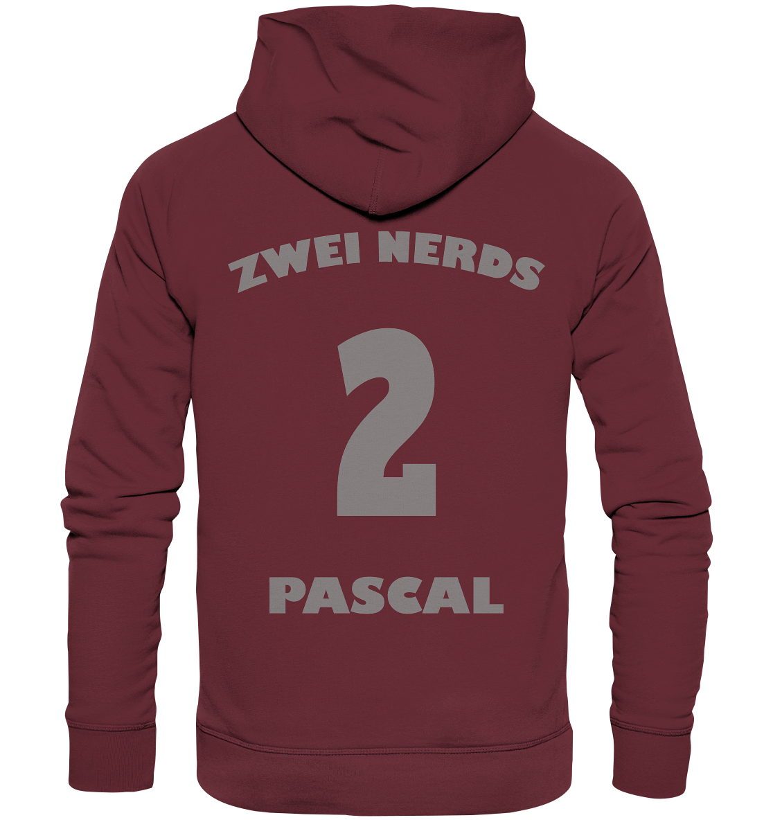 Trashball "Zwei Nerds Logo Pascal" - Organic Hoodie