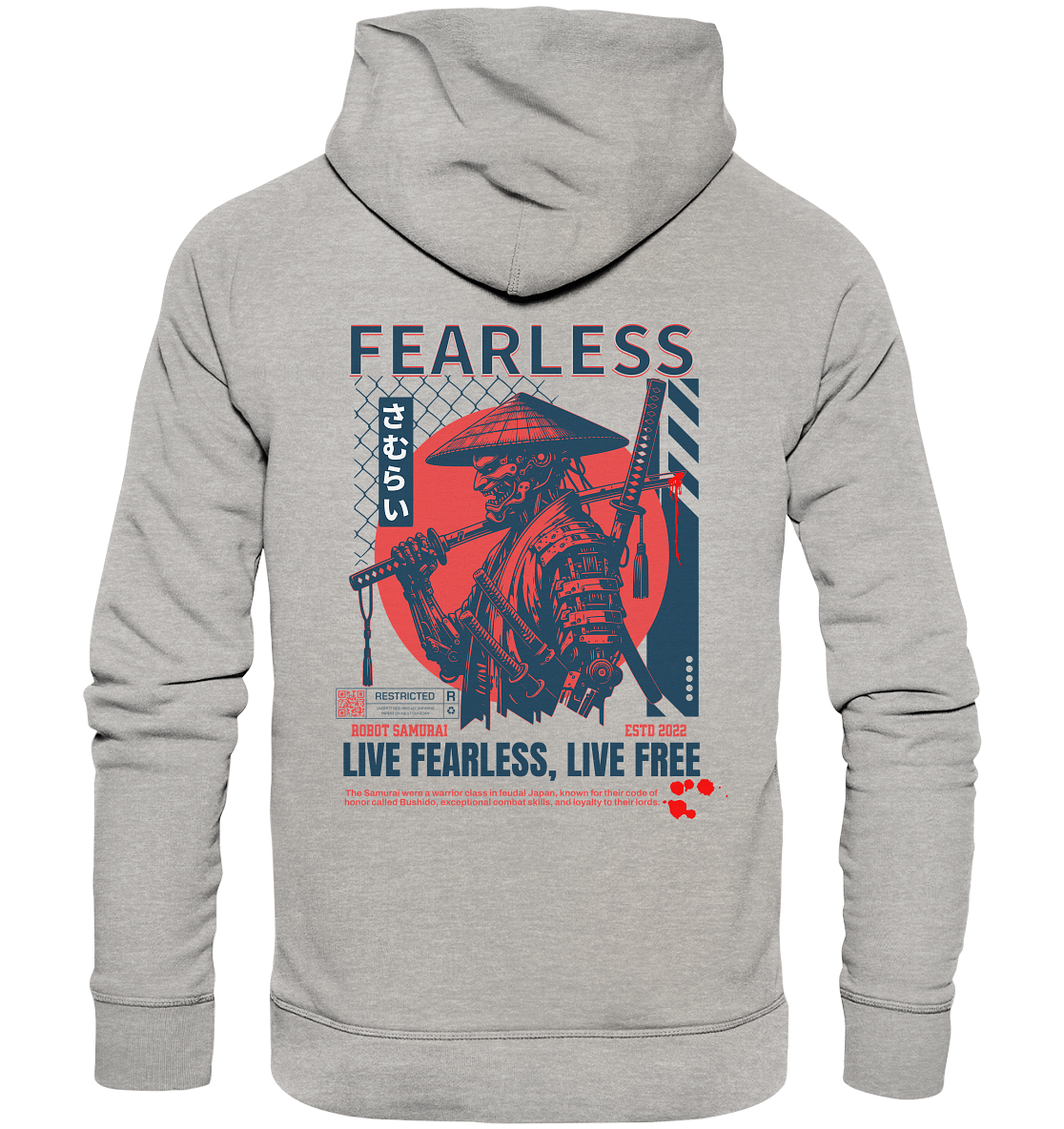 Trashball "Fearless" - Organic Hoodie