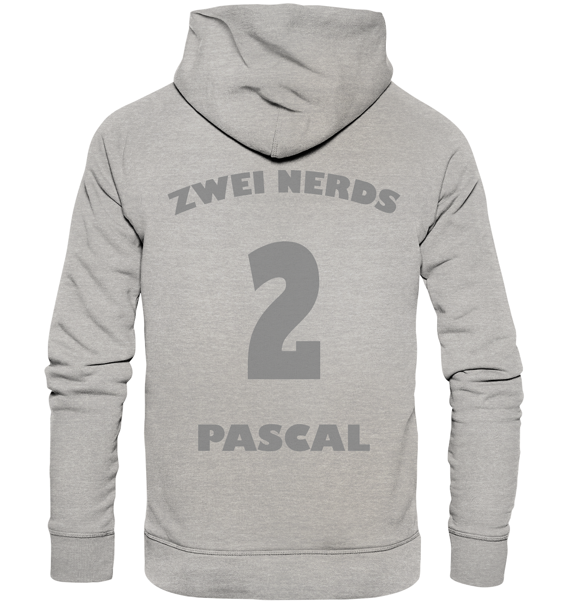 Trashball "Zwei Nerds Logo Pascal" - Organic Hoodie