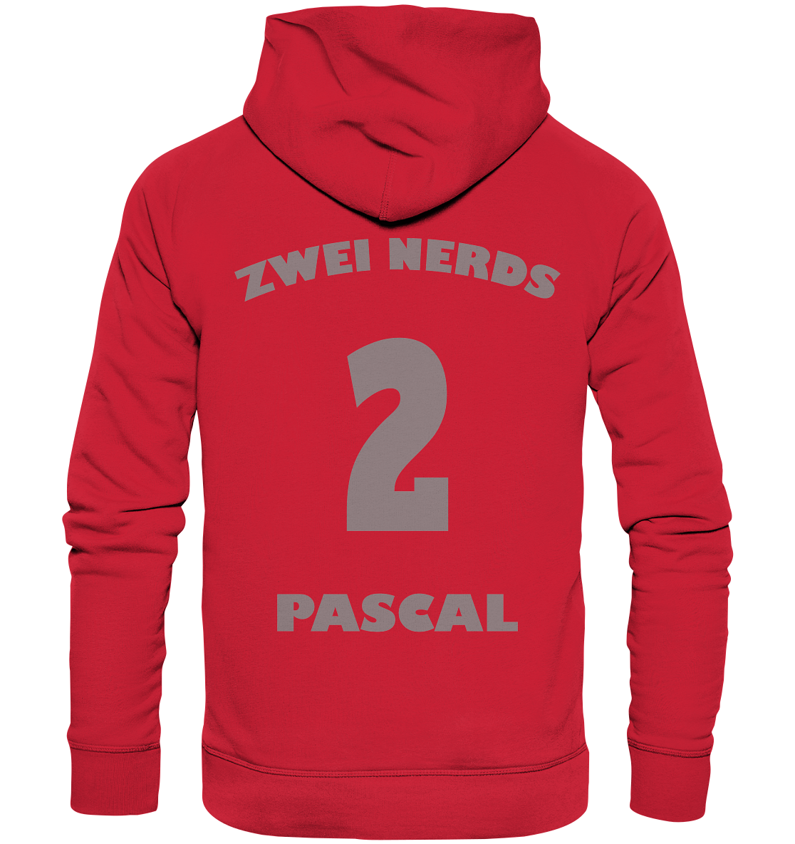 Trashball "Zwei Nerds Logo Pascal" - Organic Hoodie