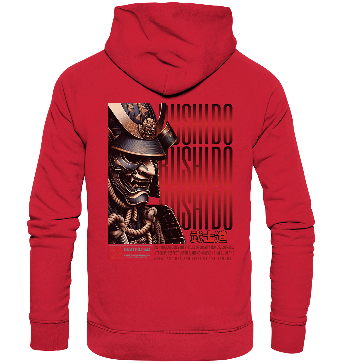 Trashball "Bushido" - Organic Hoodie