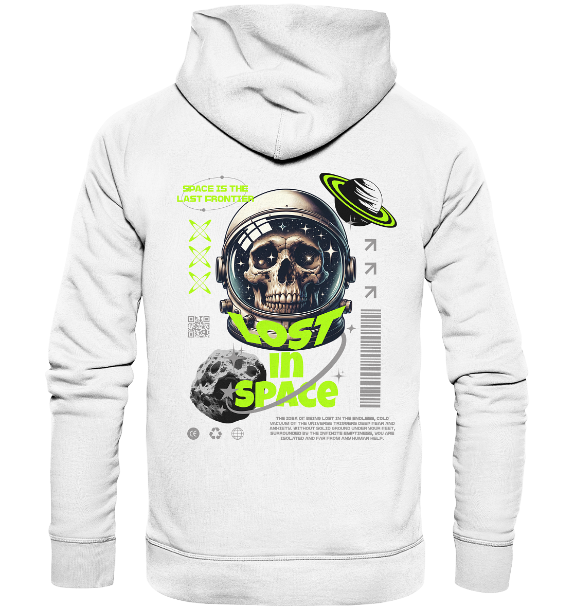 Trashball "Lost in Space" - Organic Hoodie