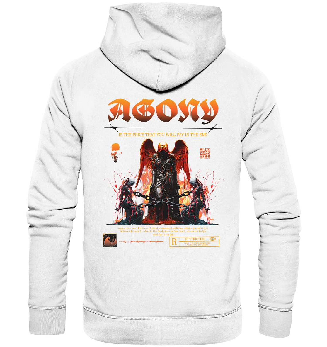 Trashball "Agony" - Organic Hoodie