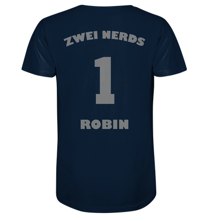 Trashball "Zwei Nerds Logo Robin" - Organic Shirt