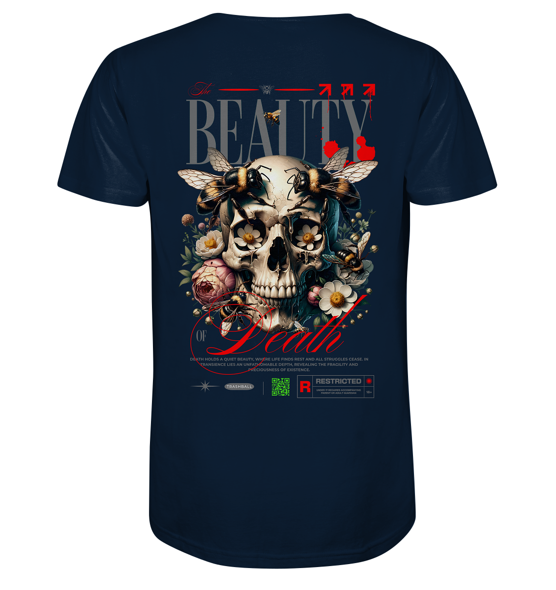 Trashball "Beauty of Death" - Organic Shirt