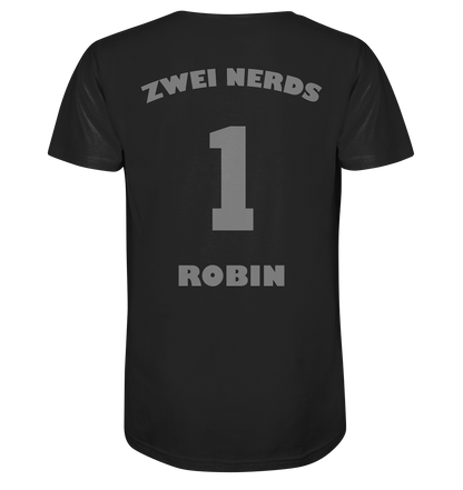 Trashball "Zwei Nerds Logo Robin" - Organic Shirt