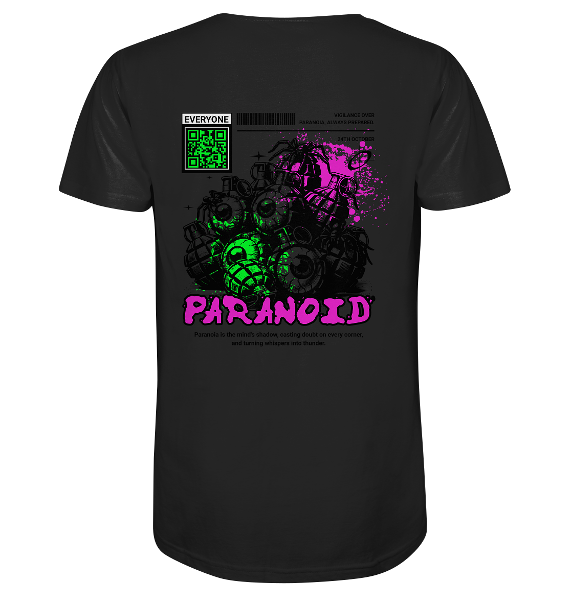 Trashball "Paranoid" - Organic Shirt