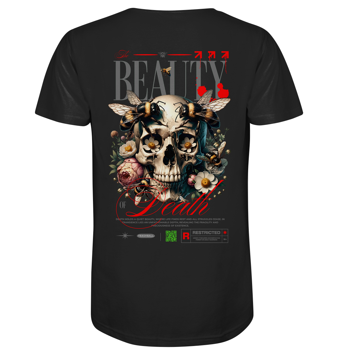 Trashball "Beauty of Death" - Organic Shirt