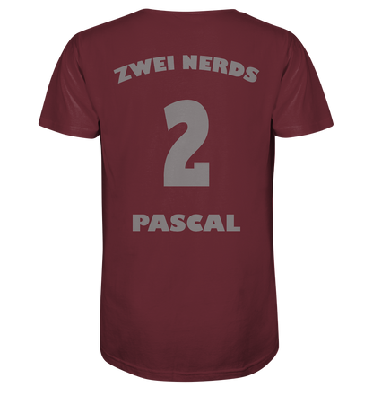 Trashball "Zwei Nerds Logo Pascal" - Organic Shirt