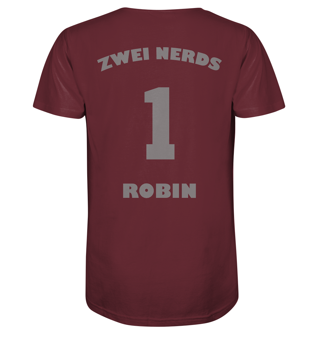 Trashball "Zwei Nerds Logo Robin" - Organic Shirt