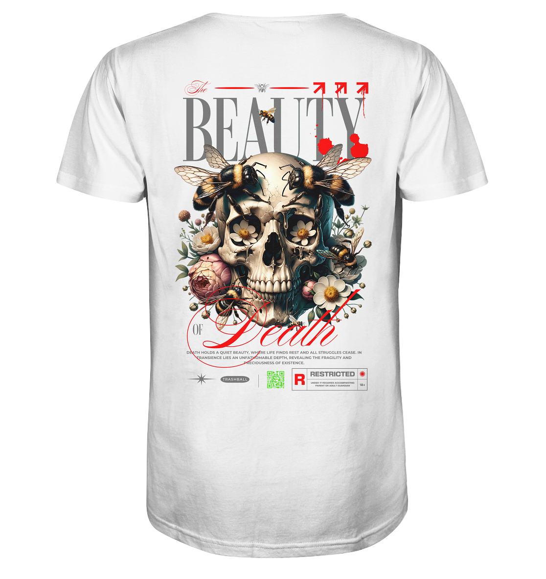 Trashball "Beauty of Death" - Organic Shirt