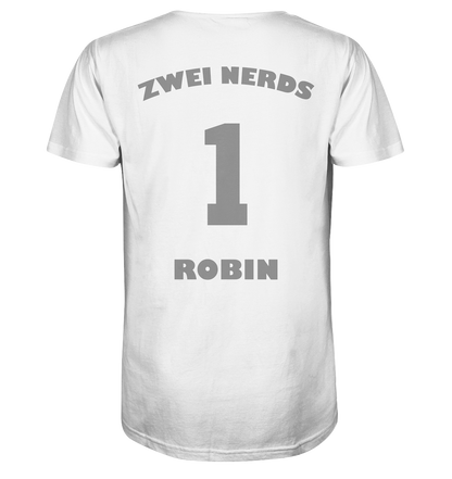 Trashball "Zwei Nerds Logo Robin" - Organic Shirt