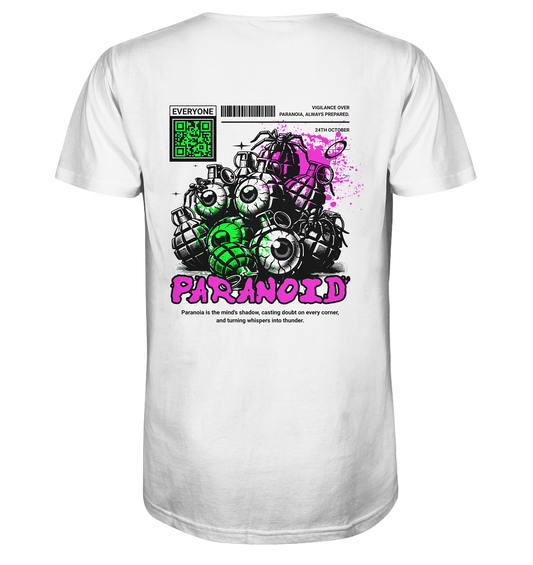 Trashball "Paranoid" - Organic Shirt