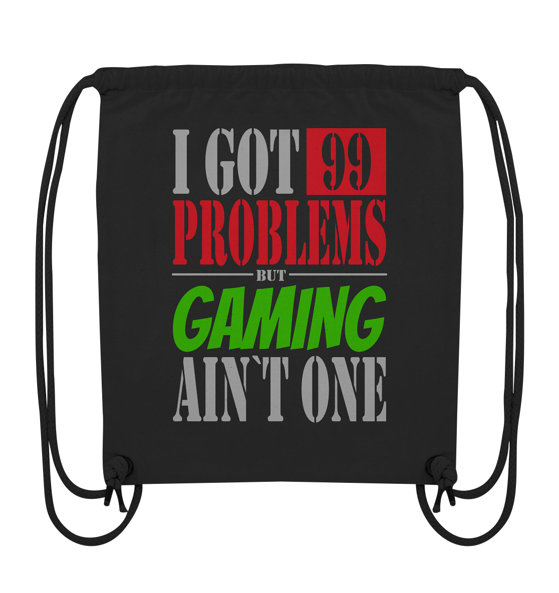 Trashball "99 Problems" - Organic Gym-Bag