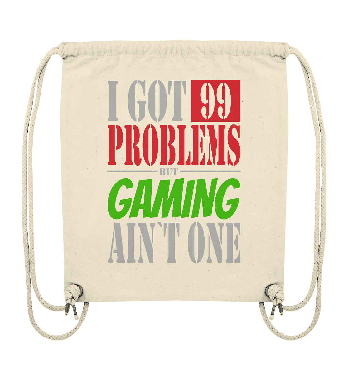 Trashball "99 Problems" - Organic Gym-Bag