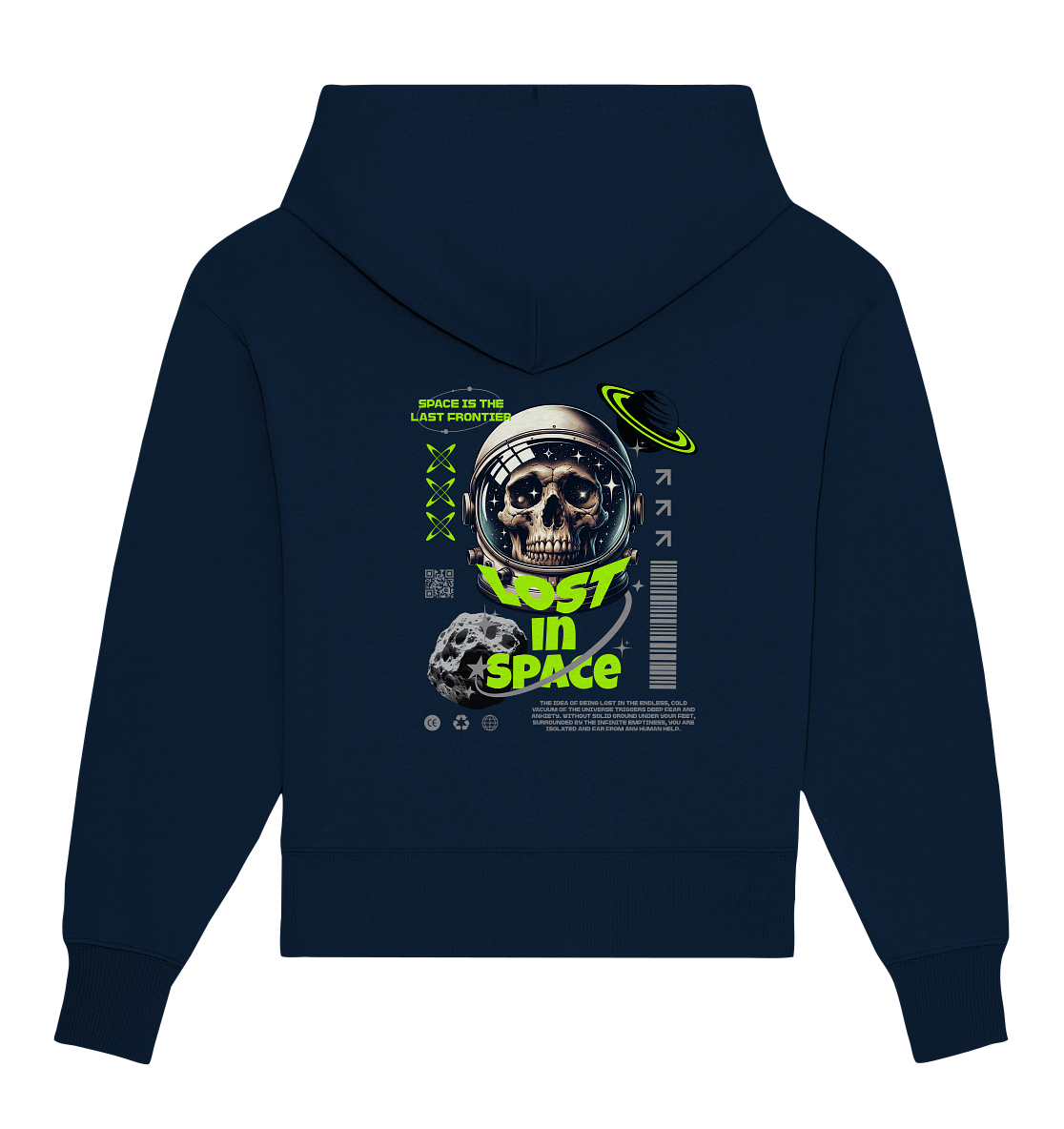 Trashball "Lost in Space" - Organic Oversize Hoodie