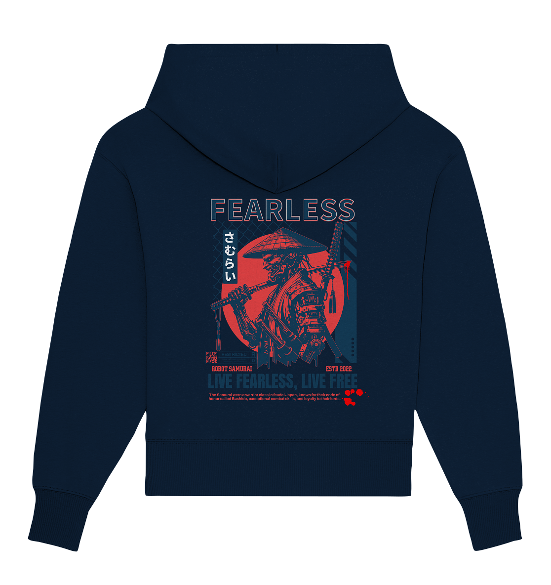 Trashball "Fearless" - Organic Oversize Hoodie