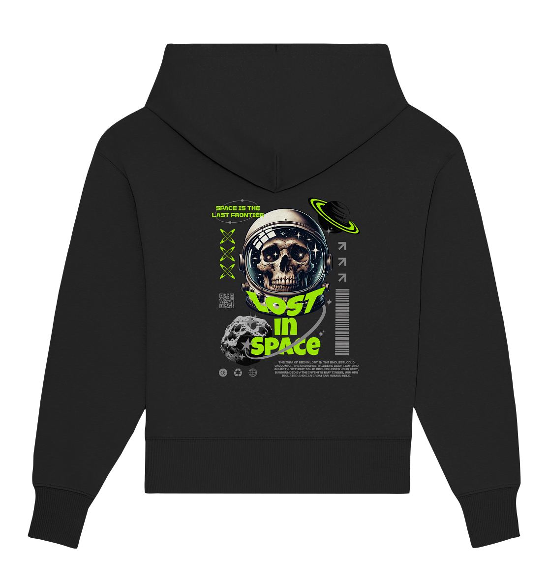 Trashball "Lost in Space" - Organic Oversize Hoodie