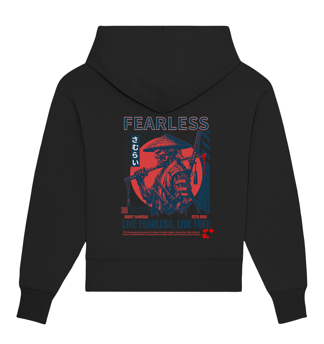 Trashball "Fearless" - Organic Oversize Hoodie