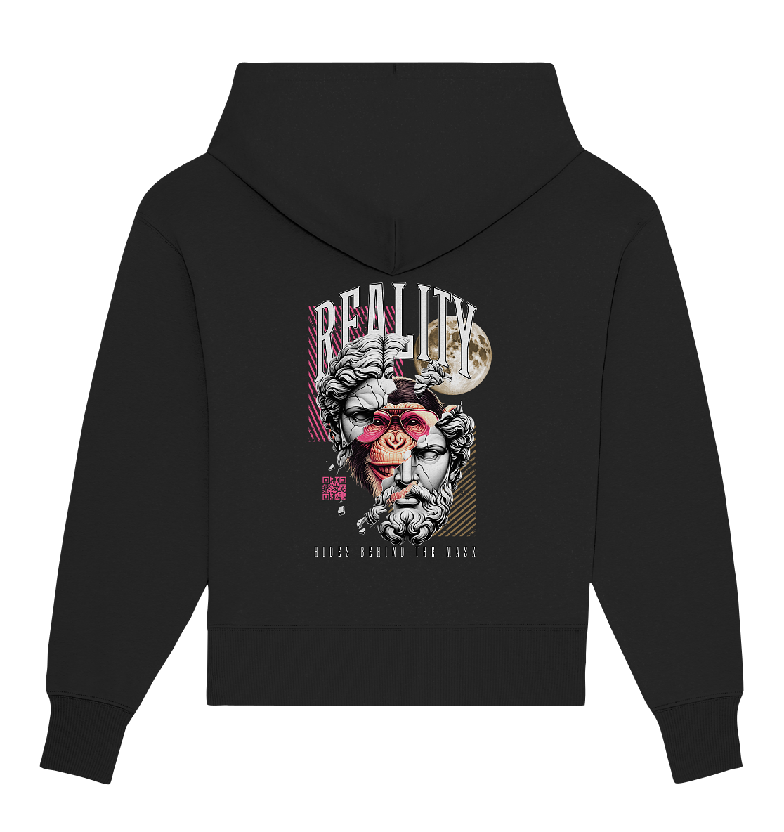 Trashball "Reality" - Organic Oversize Hoodie