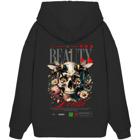 Trashball "Beauty of Death" - Organic Oversize Hoodie