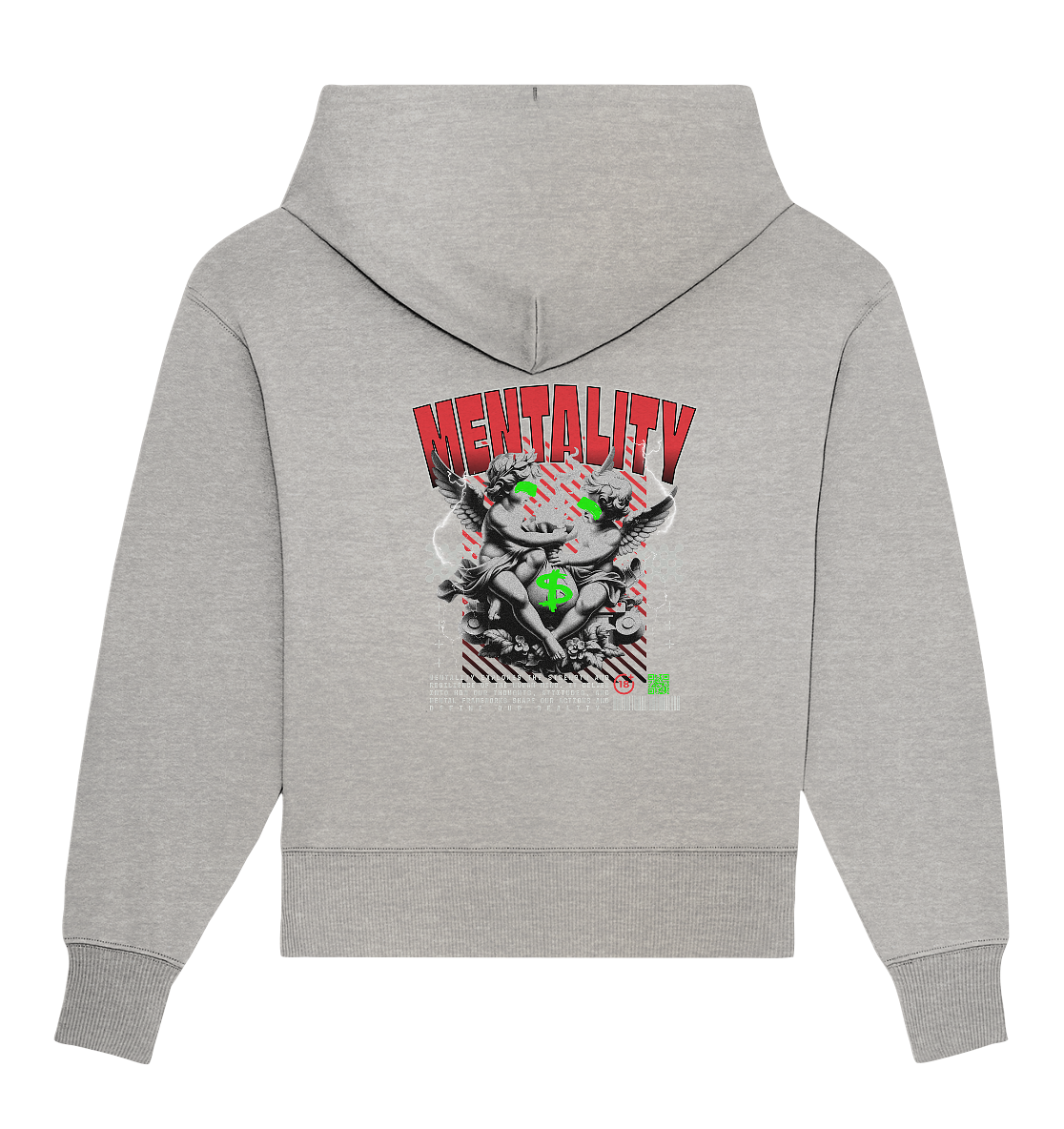 Trashball "Mentality" - Organic Oversize Hoodie