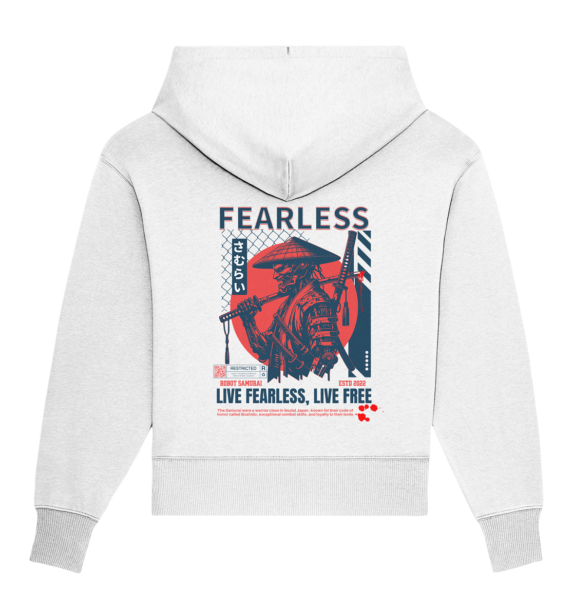 Trashball "Fearless" - Organic Oversize Hoodie