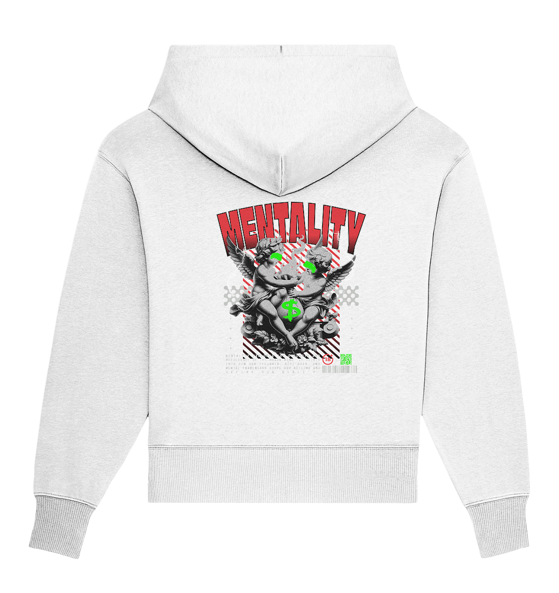 Trashball "Mentality" - Organic Oversize Hoodie