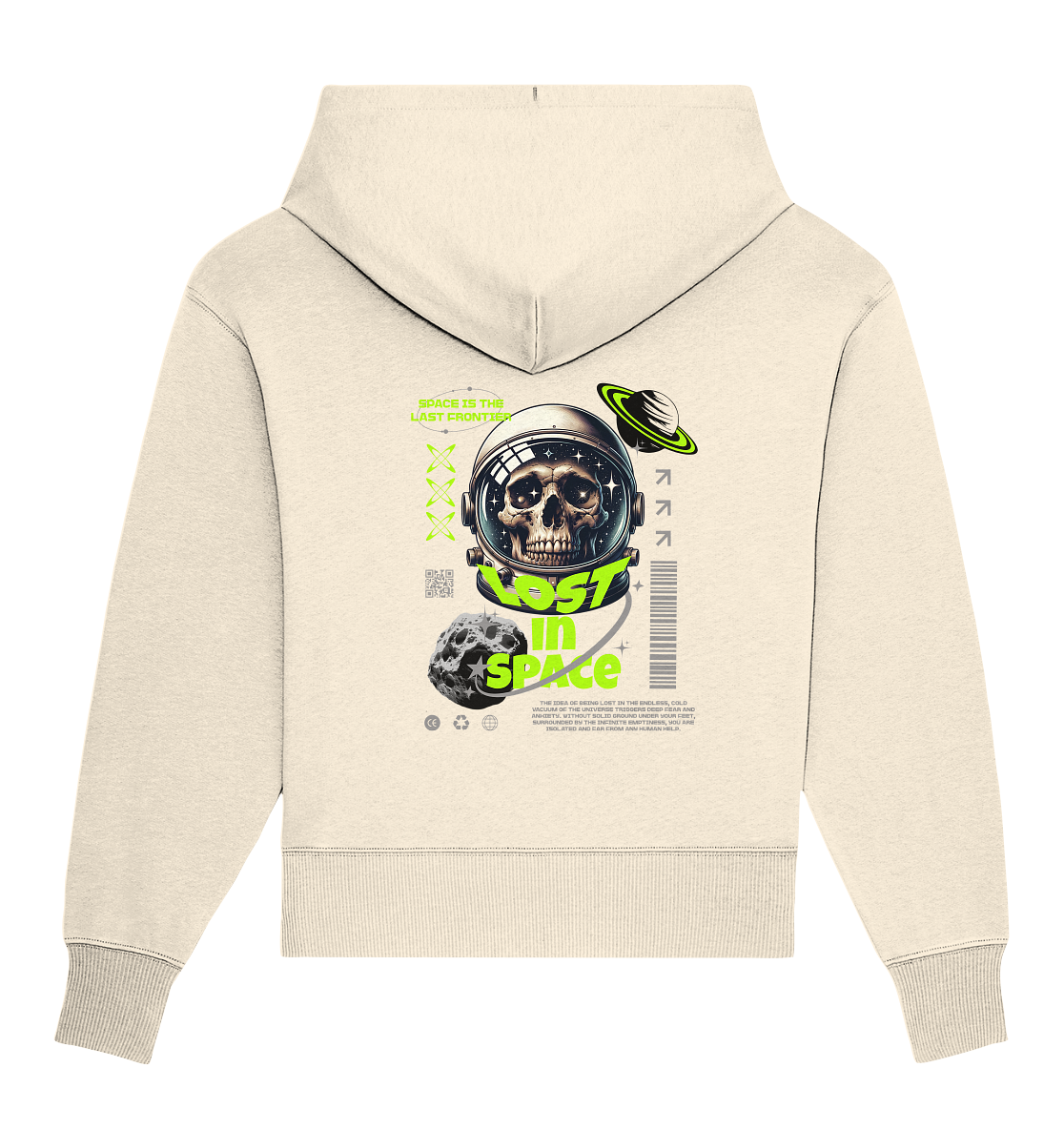 Trashball "Lost in Space" - Organic Oversize Hoodie