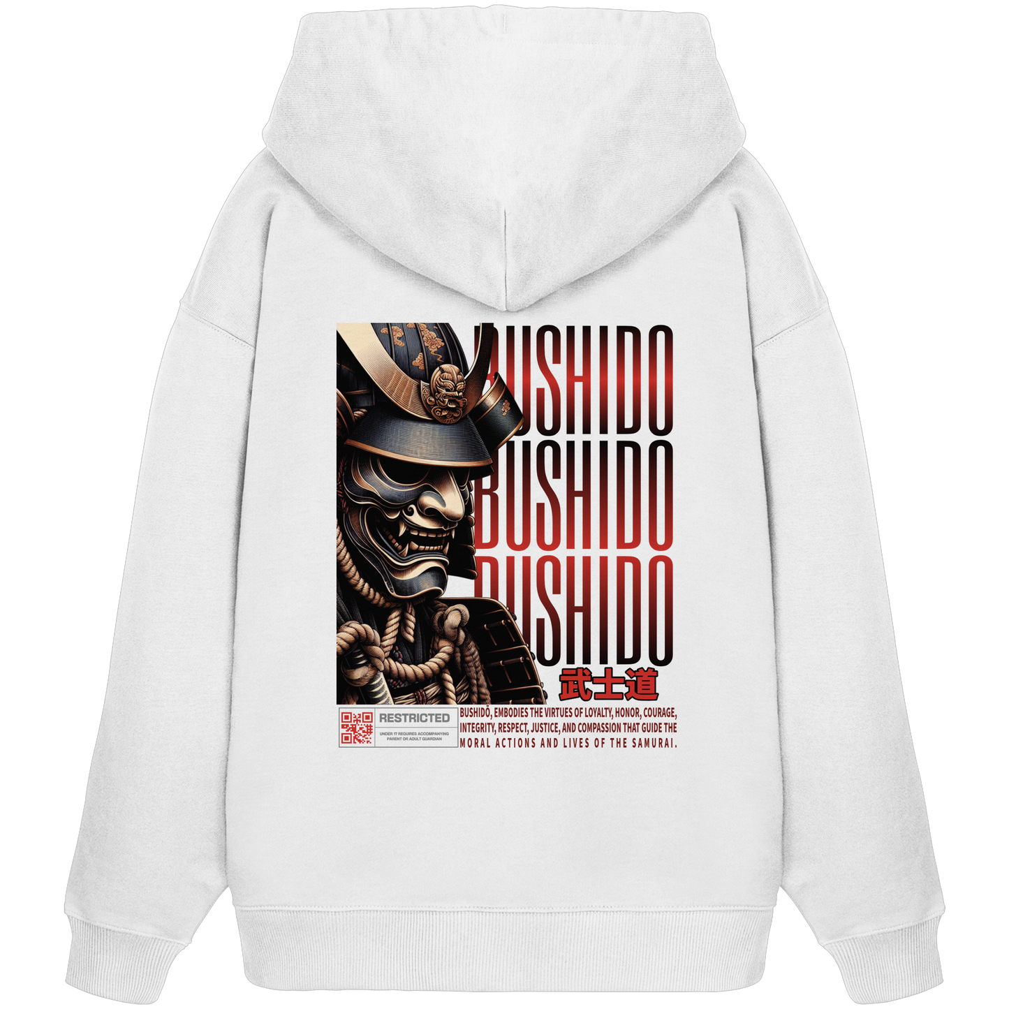 Trashball "Bushido" - Organic Oversize Hoodie