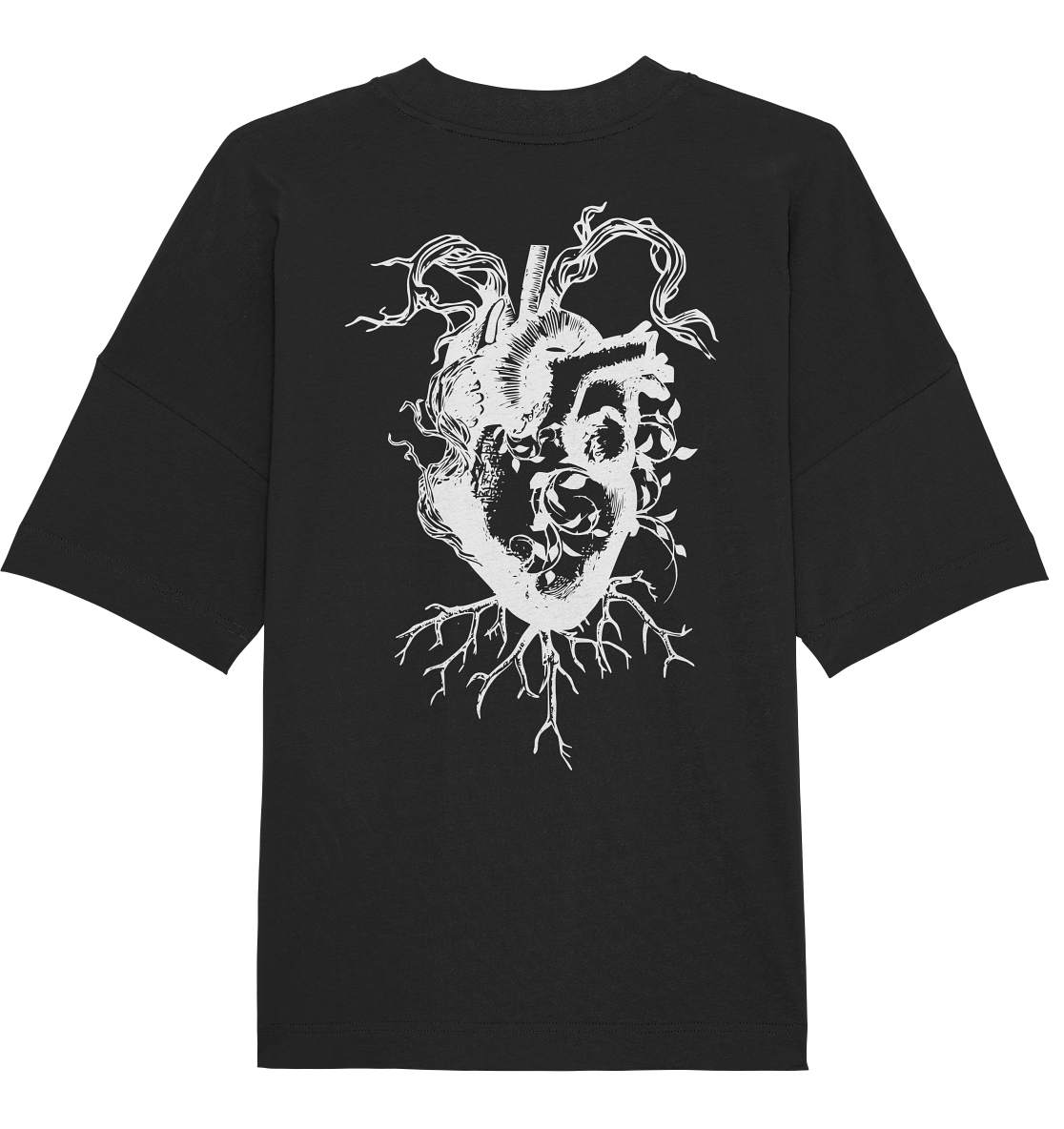 Darksign "Heart" - Organic Oversize Shirt