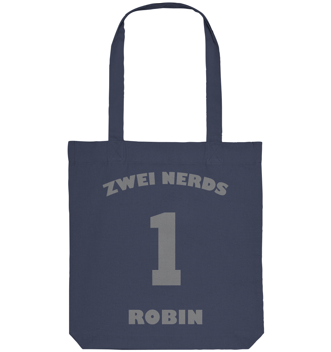 Trashball "Zwei Nerds Logo Robin" - Organic Tote-Bag