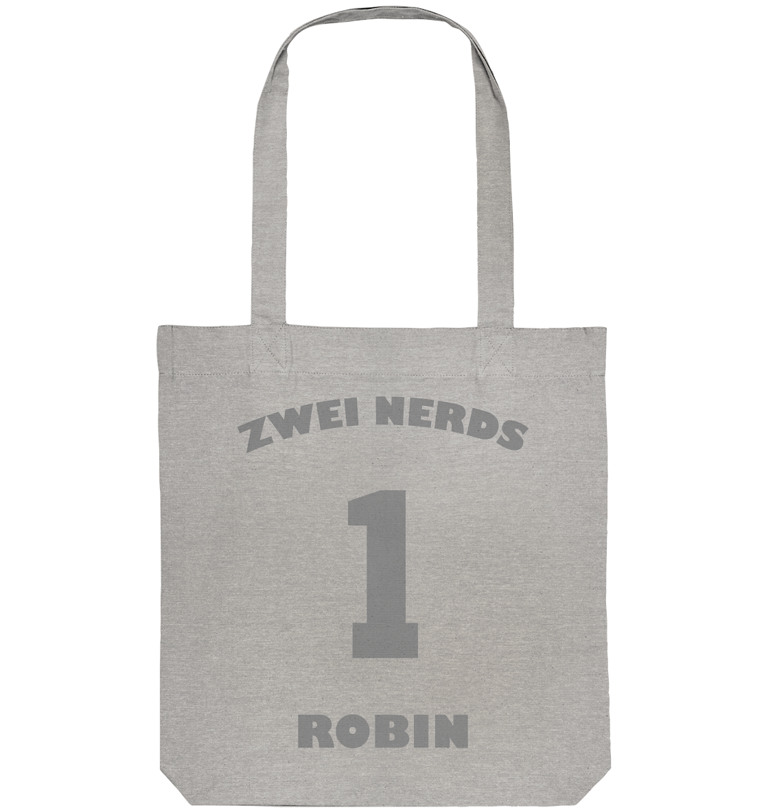 Trashball "Zwei Nerds Logo Robin" - Organic Tote-Bag