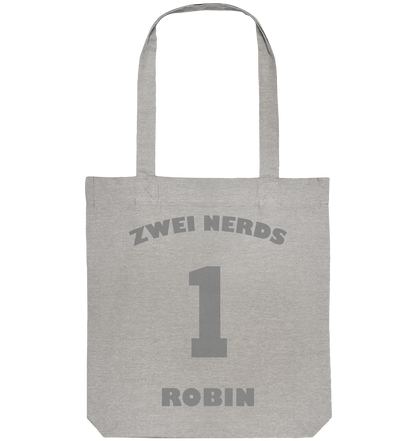 Trashball "Zwei Nerds Logo Robin" - Organic Tote-Bag