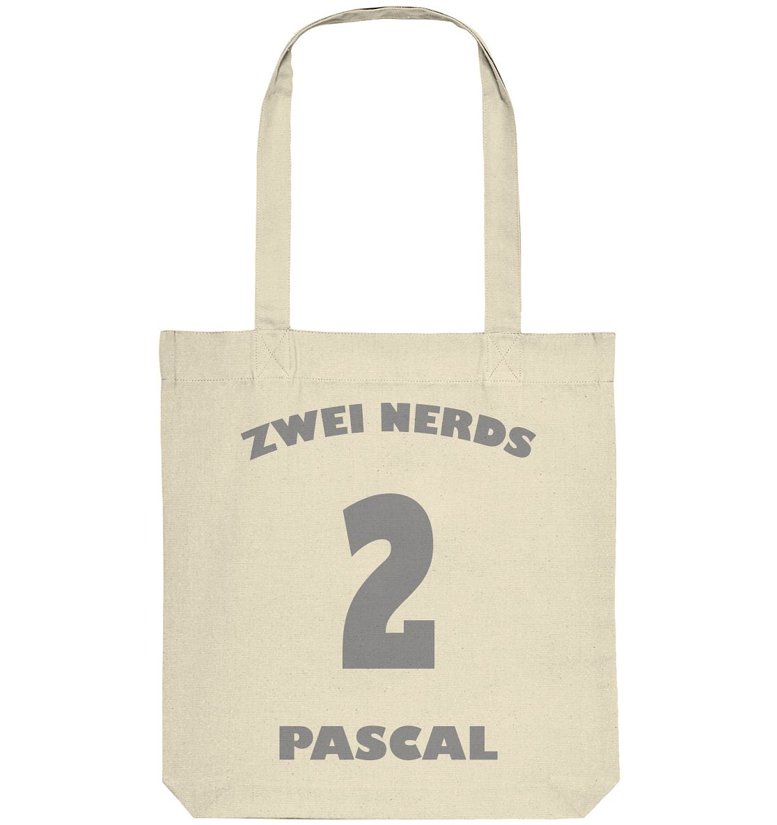 Trashball "Zwei Nerds Logo Pascal" - Organic Tote-Bag