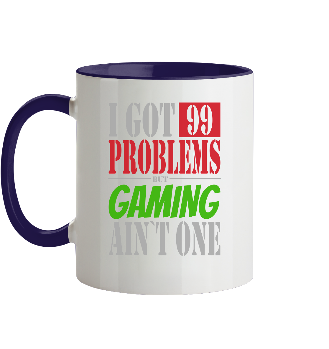 Trashball "99 Problems" - Tasse zweifarbig