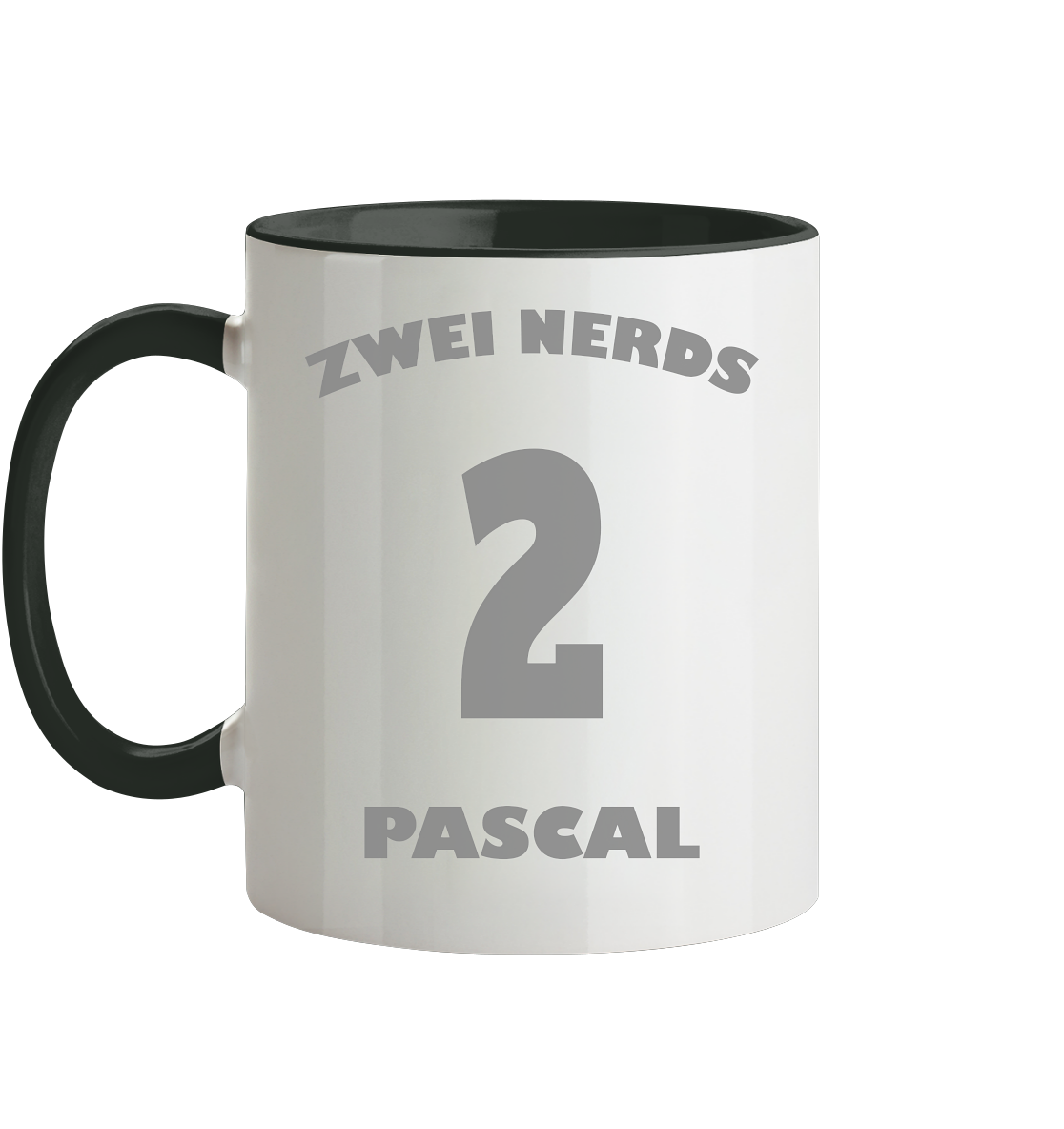 Trashball "Zwei Nerds Logo Pascal" - Tasse zweifarbig