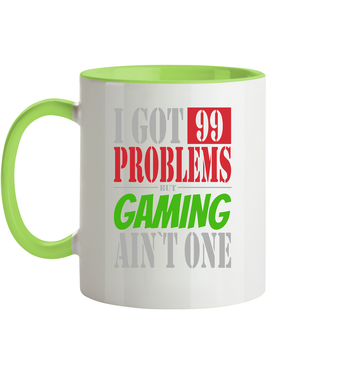 Trashball "99 Problems" - Tasse zweifarbig