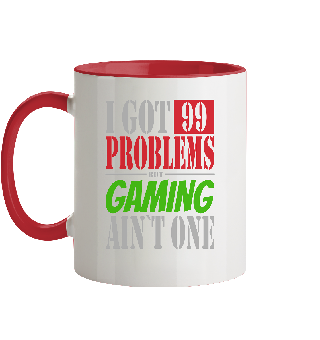 Trashball "99 Problems" - Tasse zweifarbig