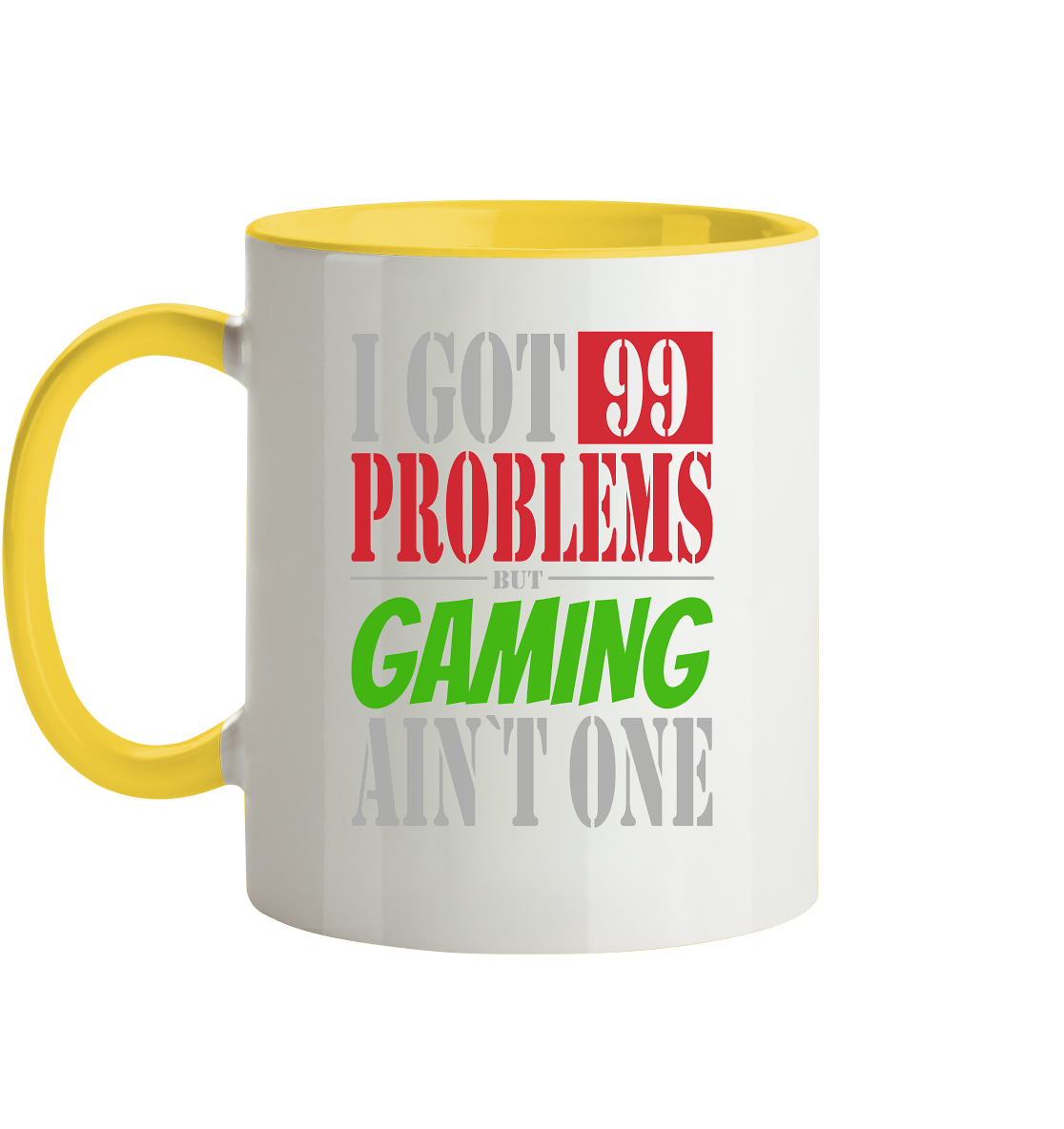 Trashball "99 Problems" - Tasse zweifarbig