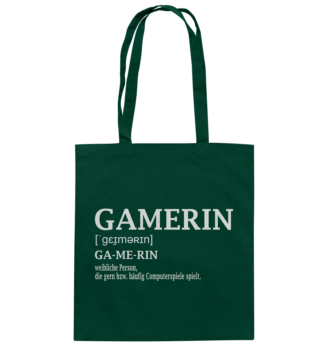 Trashball "Gamerin Defintion" - Baumwolltasche