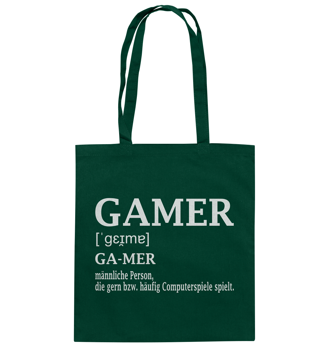 Trashball "Gamer Defintion" - Baumwolltasche