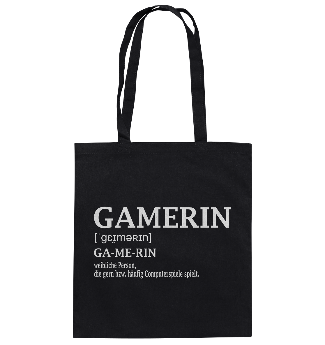 Trashball "Gamerin Defintion" - Baumwolltasche