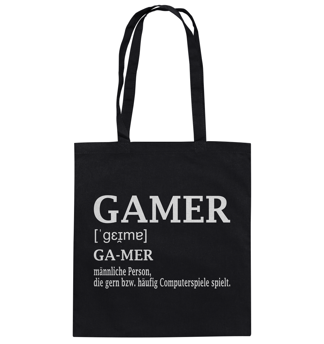 Trashball "Gamer Defintion" - Baumwolltasche