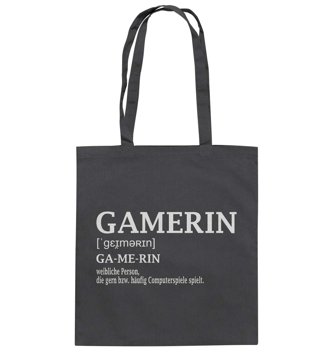 Trashball "Gamerin Defintion" - Baumwolltasche