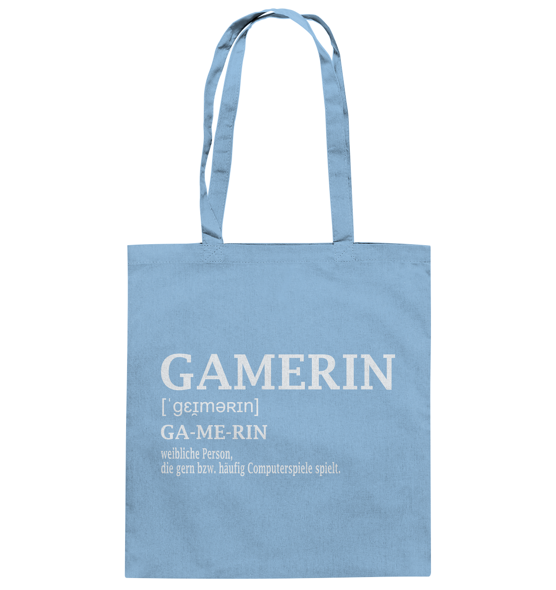 Trashball "Gamerin Defintion" - Baumwolltasche