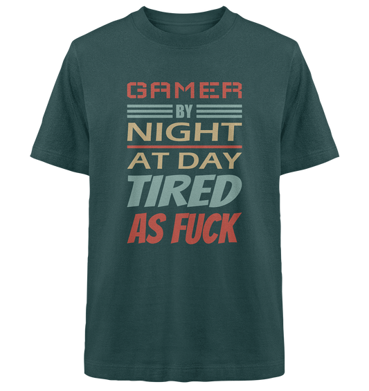 Trashball "Gamer by Night" - Heavy Oversized Organic Shirt