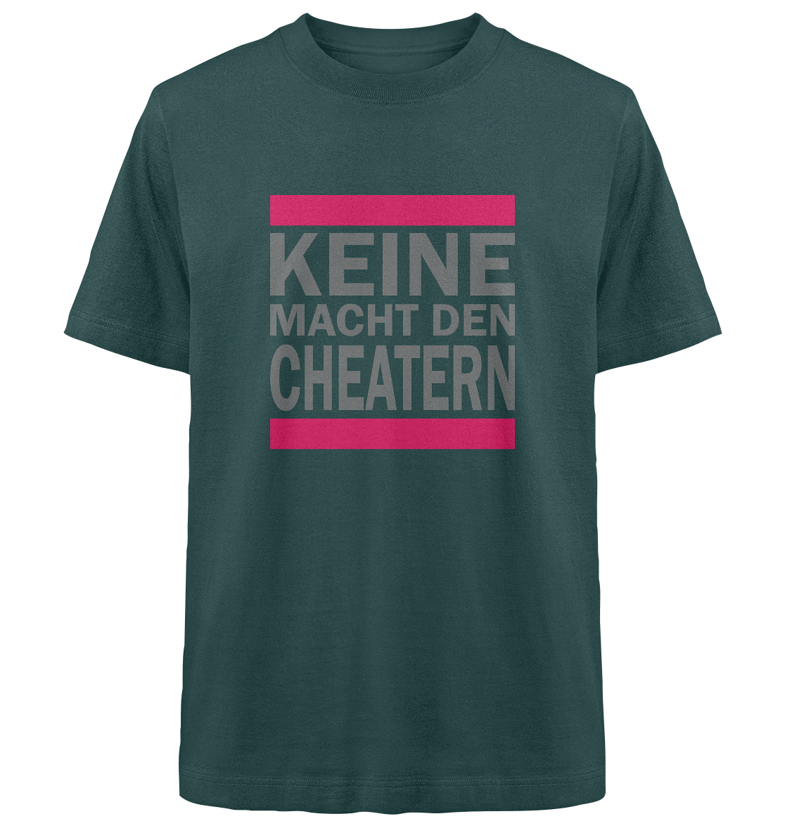 Trashball "Keine Macht den Cheatern" - Heavy Oversized Organic Shirt