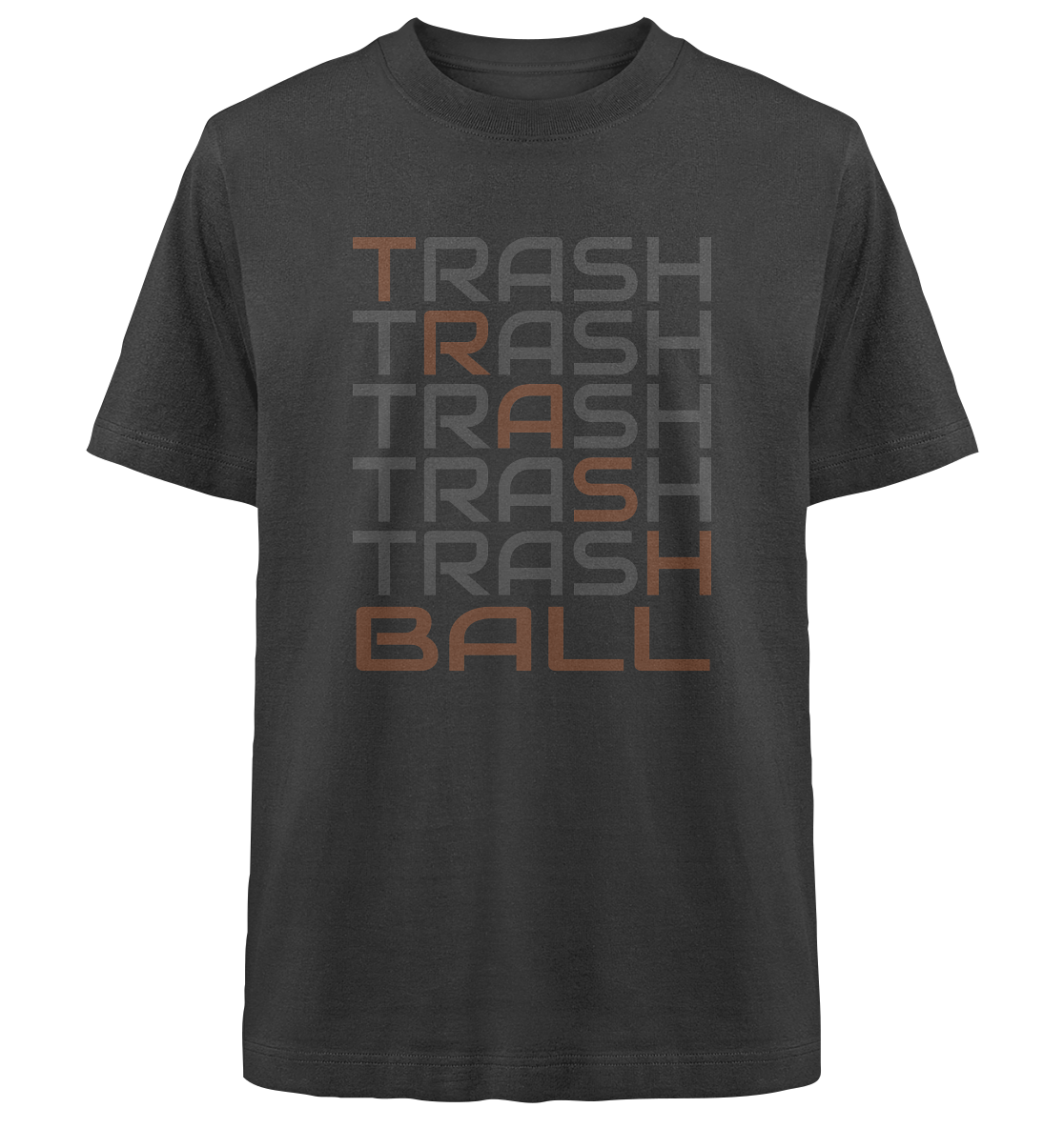 Trashball "Trash" - Heavy Oversized Organic Shirt